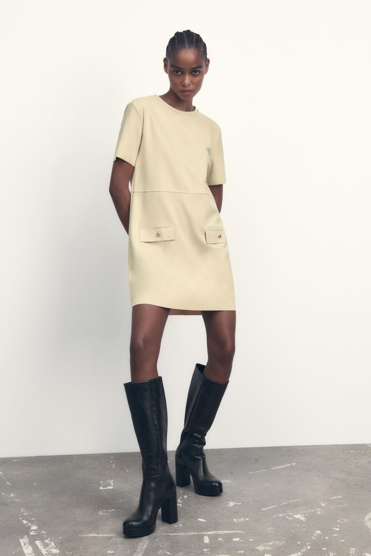 Suede Dress