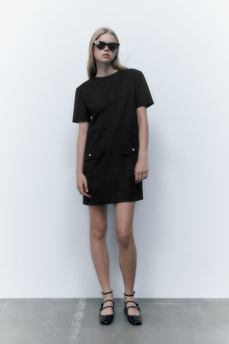 Suede Dress