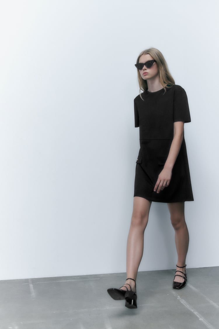 Suede Dress