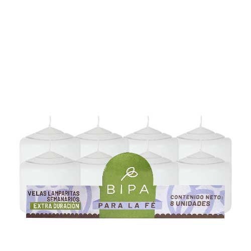 VELAS LAMPARITA SEMANARIO BIPA PARA LA FE