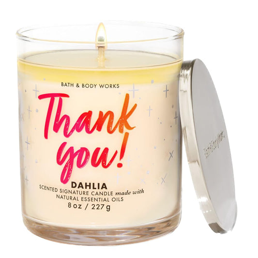 B&BW Vela Pequeña DAHLIA THANK YOU