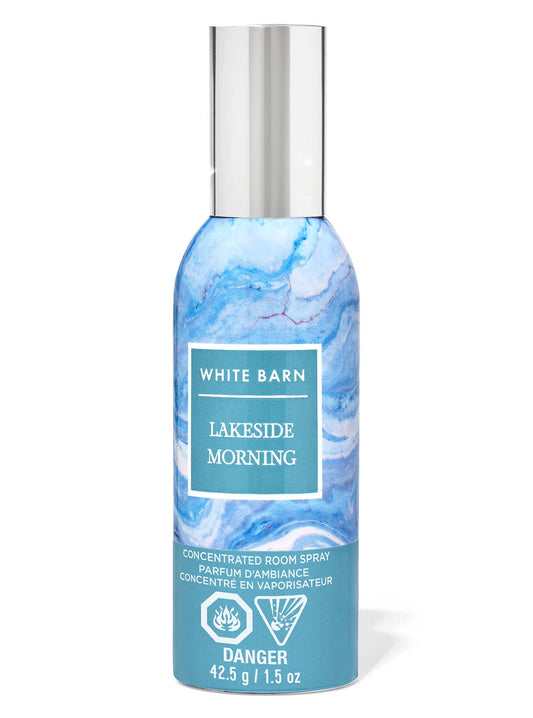 SPRAY LAKESIDE MORNING