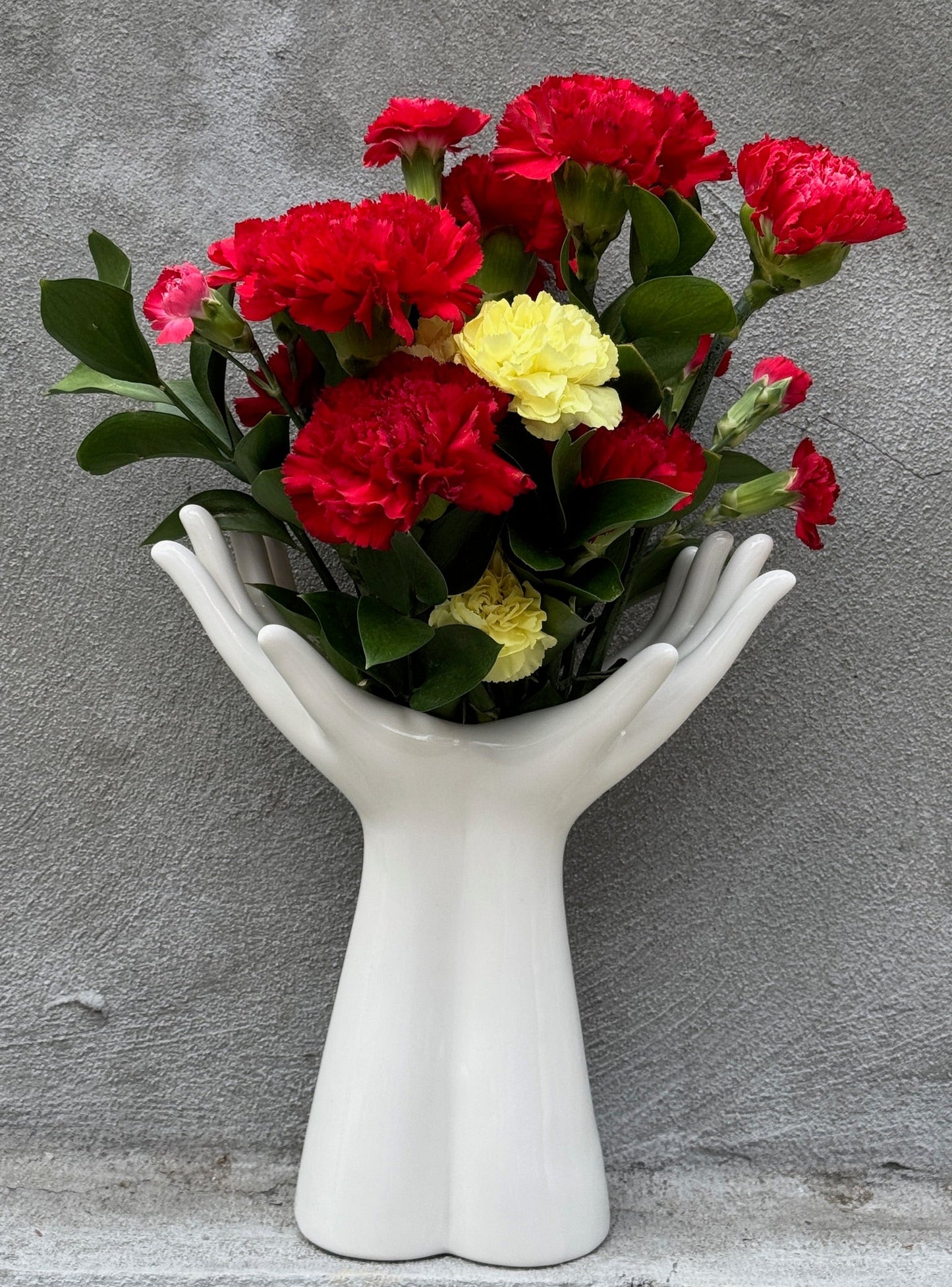 Florero 2 manos