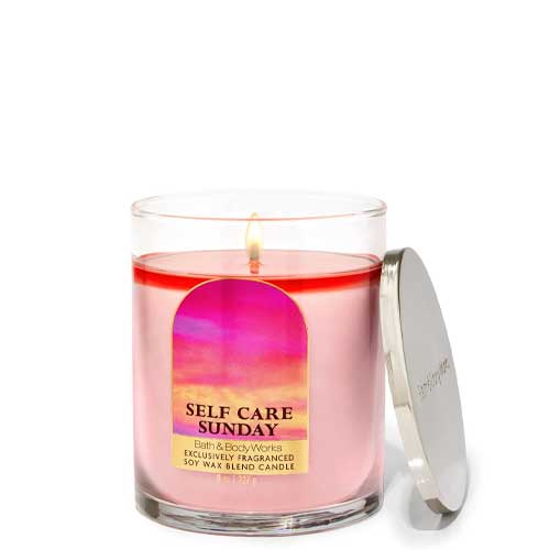 B&BW vela pequeña self care sunday