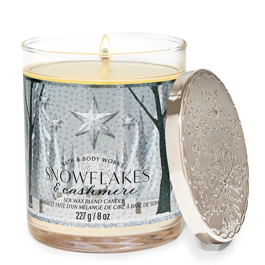 B&BW Vela Pequeña SNOWFLAKES & CASHMERE
