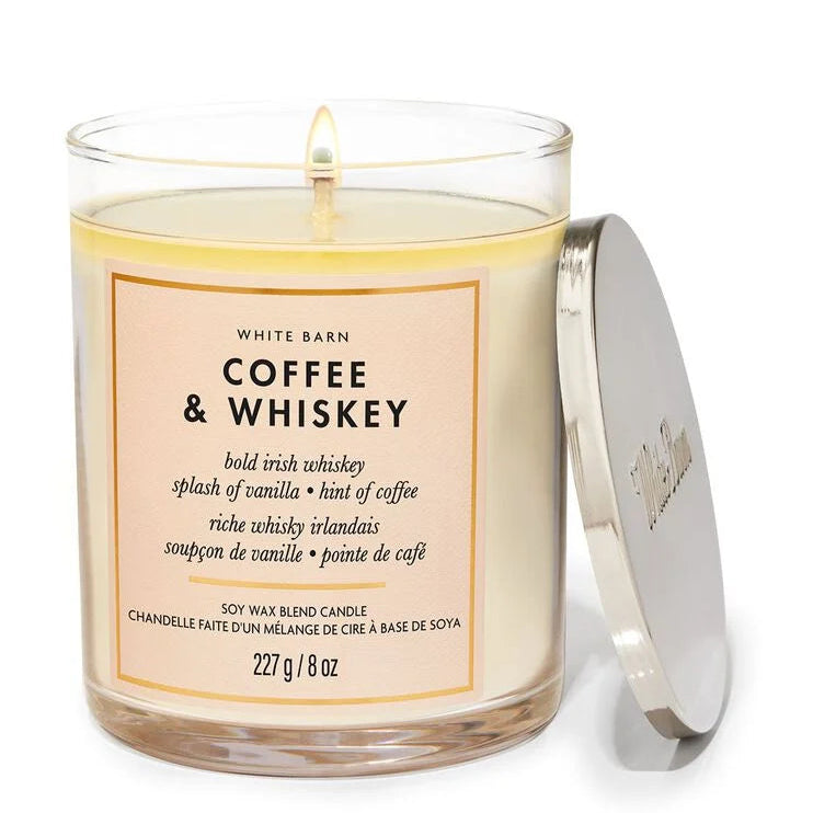 B&BW vela pequeña coffee & whiskey