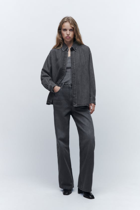 Camisa Denim Oversize