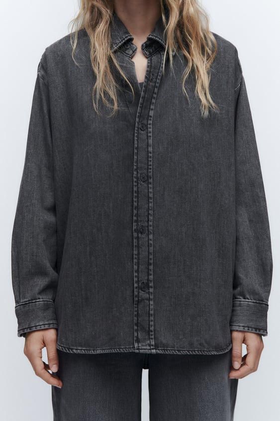 Camisa Denim Oversize