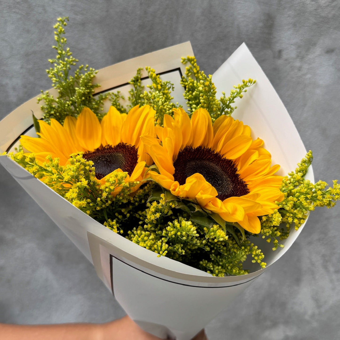 Girasoles arreglados