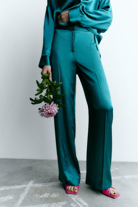 Teal Green Pant