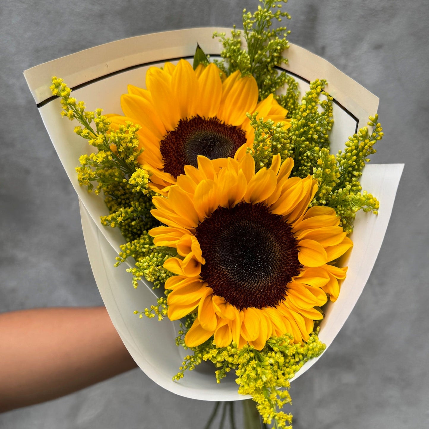 Girasoles arreglados