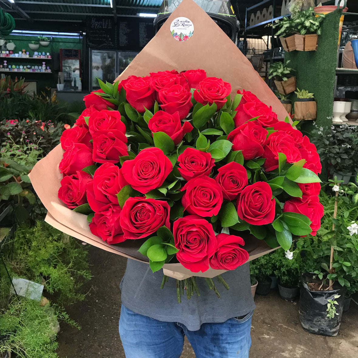 Rosas arregladas