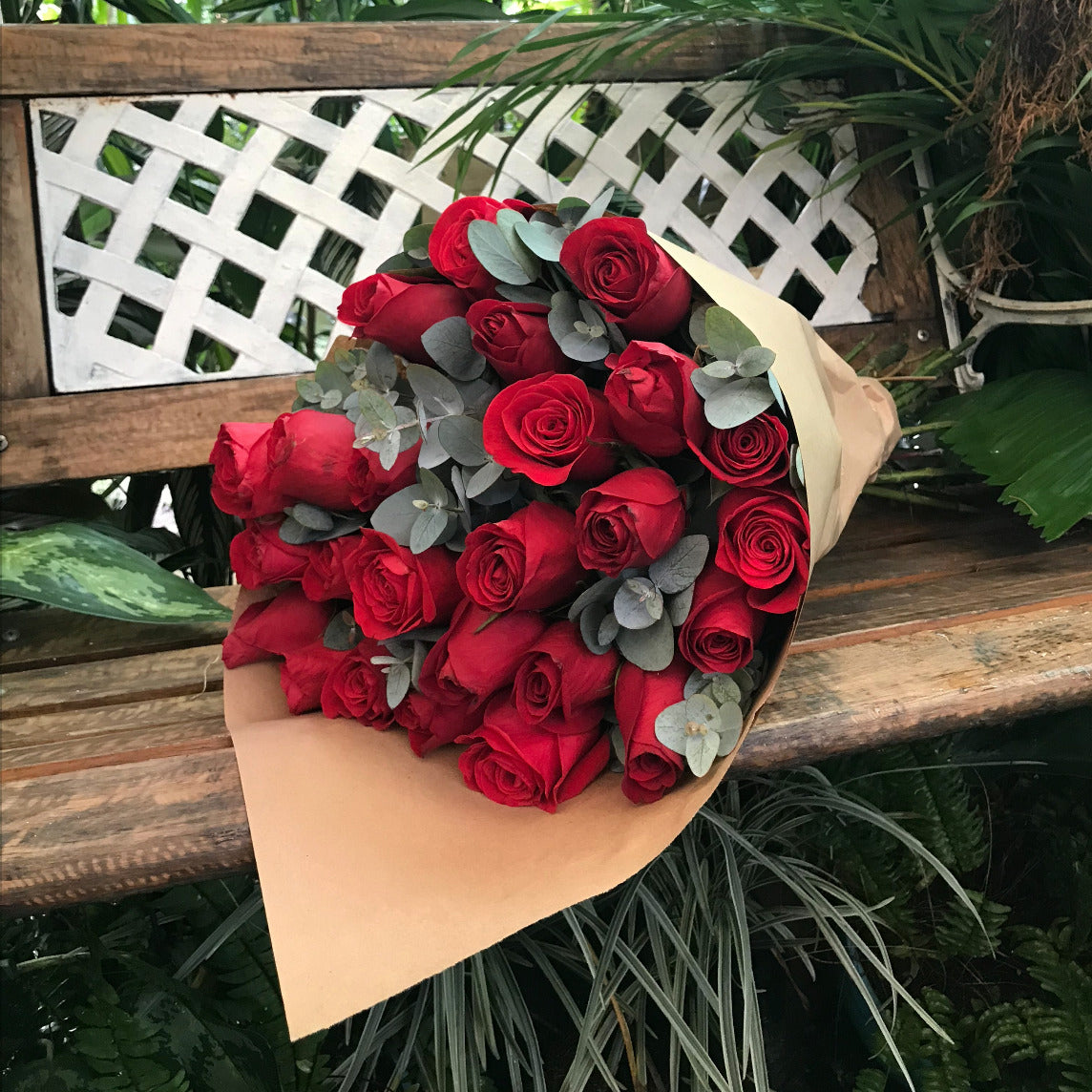 Rosas arregladas