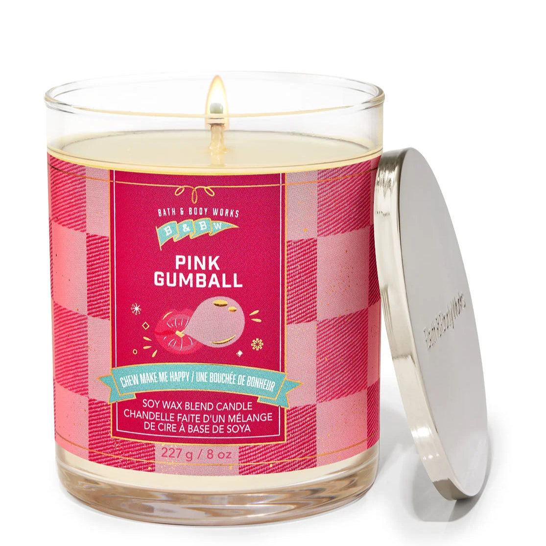 B&BW Vela Pequeña PINK GUMBAL