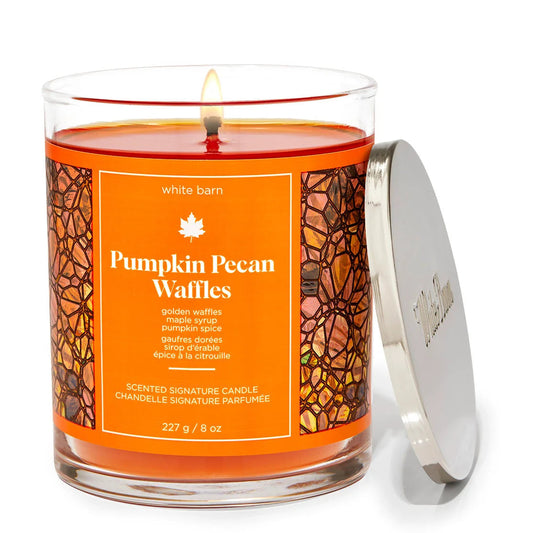 B&BW Vela Pequeña PUMPKIN PECAN WAFFLES