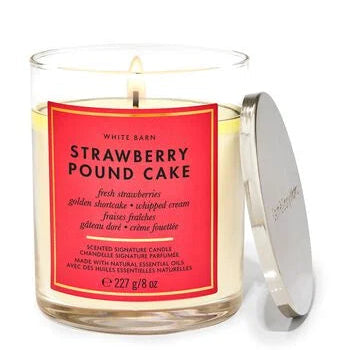 B&BW Vela Pequeña STRAWBERRY POUND CAKE